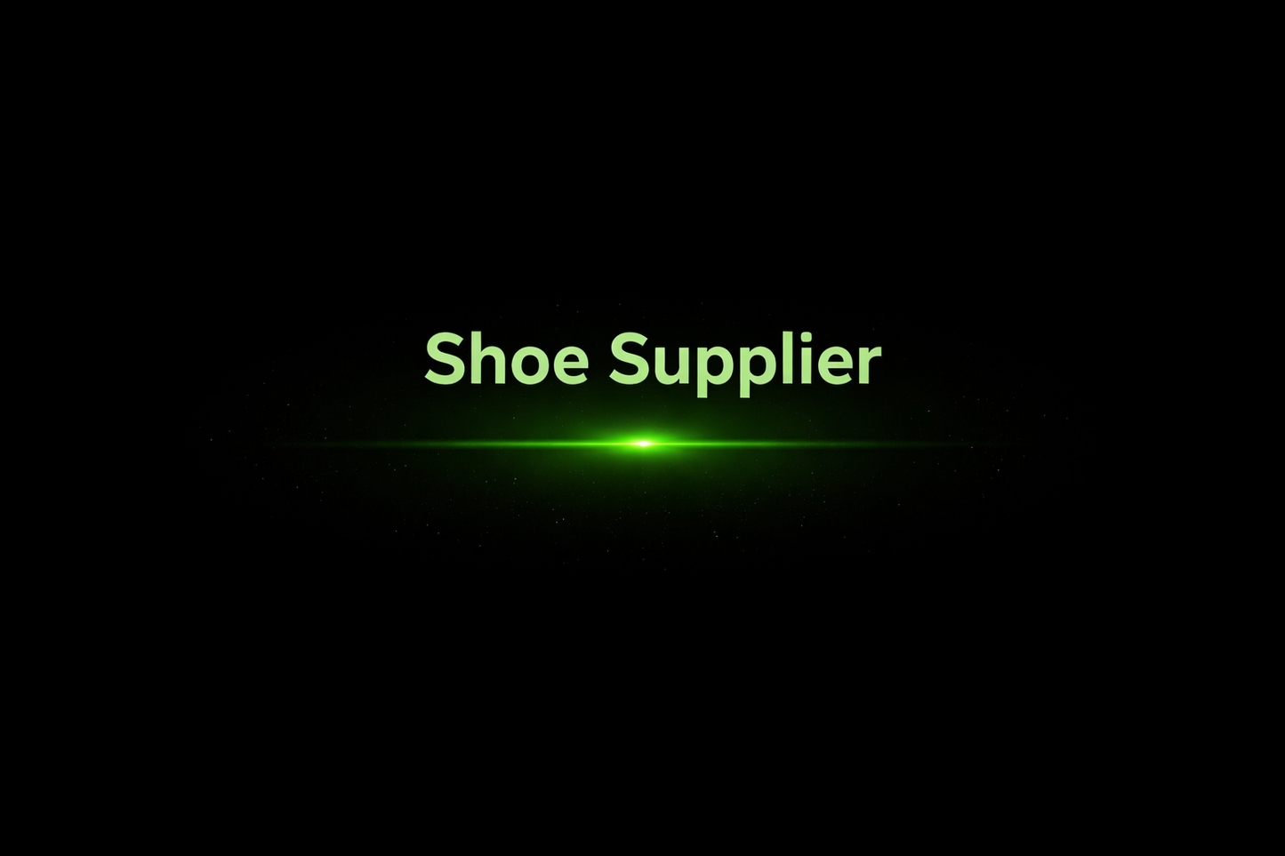 Shoe Suppliers