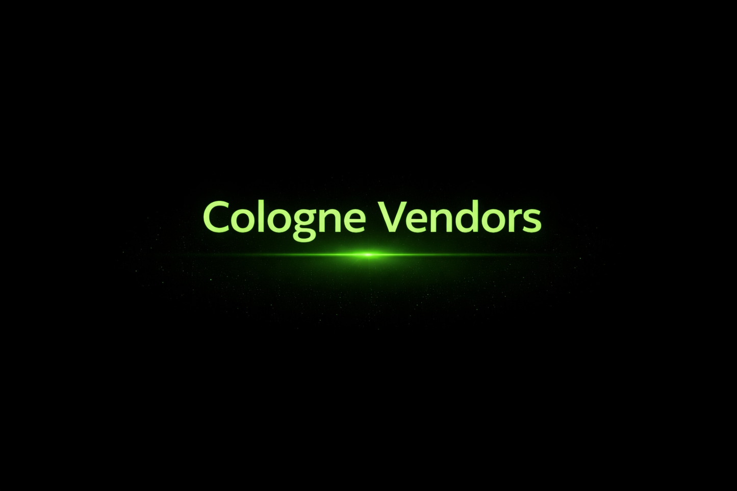 Cologne Vendors
