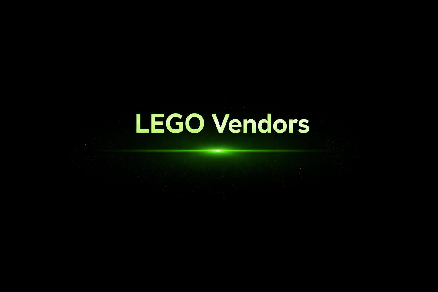 Lego Vendors